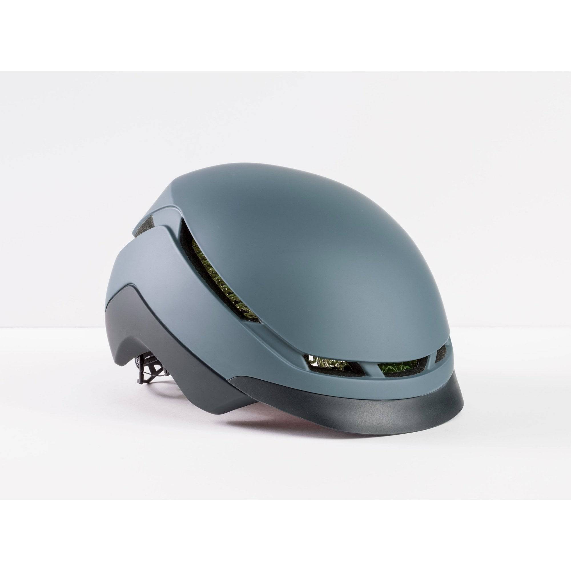 Bontrager Charge WaveCel commuter helmet with Boa fit system and Blendr mount, featuring a sleek design and adjustable straps.
