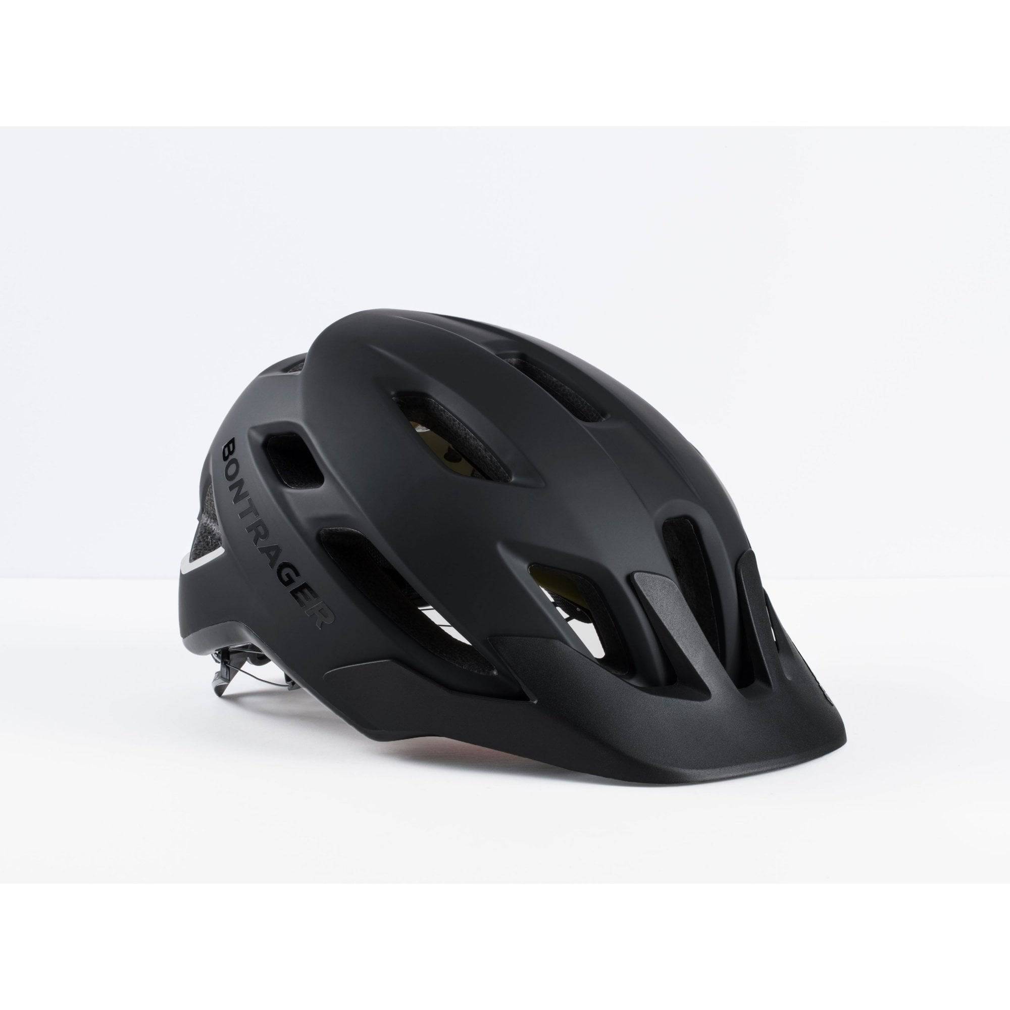 Bontrager Quantum Mips bike helmet with BOA Fit System and advanced ventilation for secure, comfortable cycling protection.