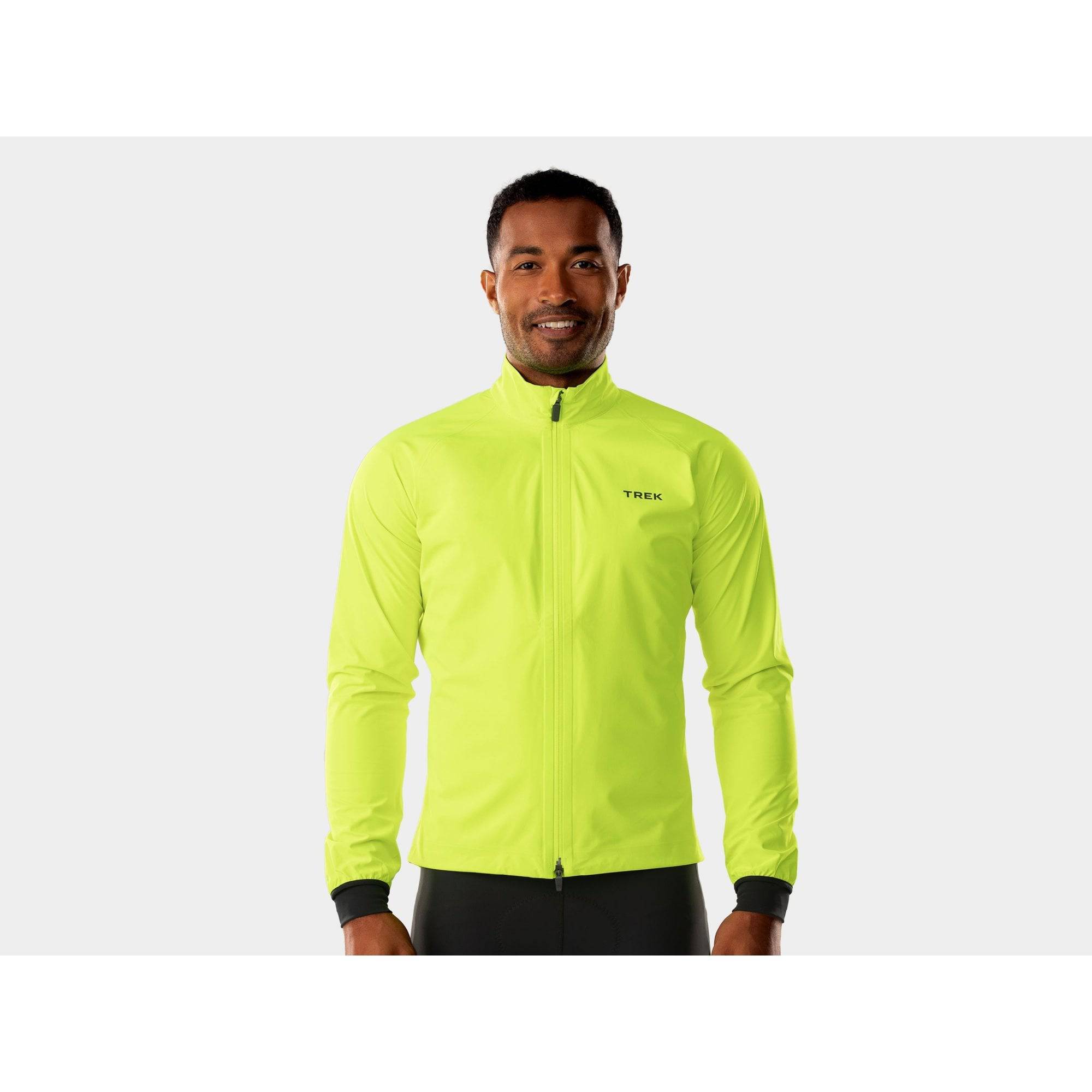 Trek Circuit Rain Cycling Jacket waterproof and breathable, packable clothing for all-weather bike rides.