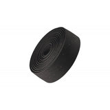 Bontrager Double Gel Cork Handlebar Tape set with reflective end plugs for road bike handlebars.