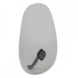 Hamax Observer windscreen for front child seat, providing protection from wind, rain, and insects during outdoor rides.