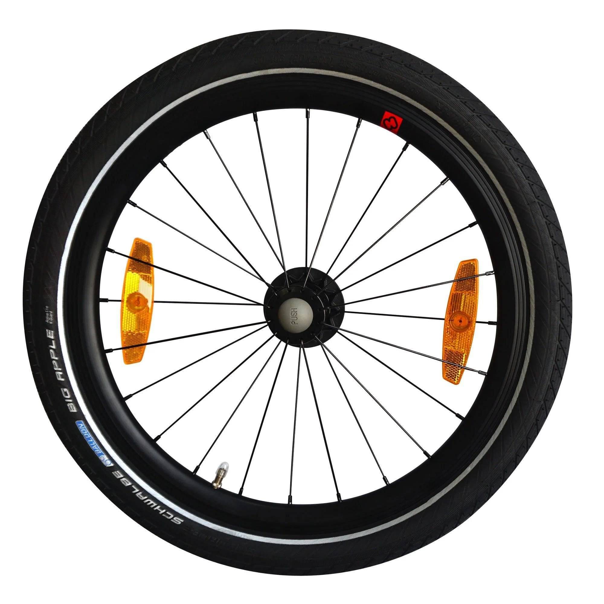 Hamax Avenida 20-inch black quick release wheel for bikes, right side, accessory for 2023 model.