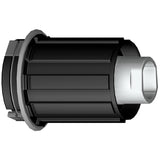 MAHLE X20 Shimano HG aluminum freewheel set with nuts and spacer for e-bikes, showing the freewheel and components.