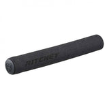 Ritchey WCS gravel handlebar grips in black, neoprene material, designed for comfortable grip on drop bars for gravel biking.