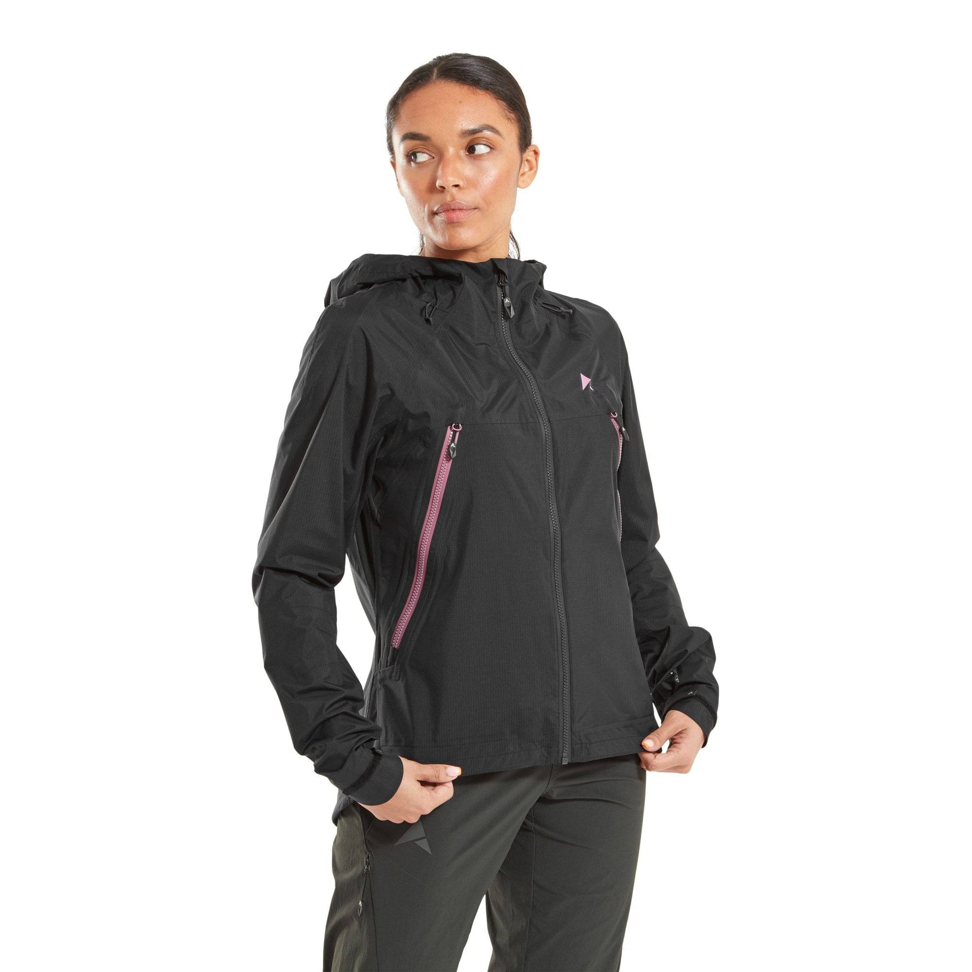 Altura Nightvision Storm women's waterproof cycling jacket with reflective details and breathable venting, designed for visibility and comfort.