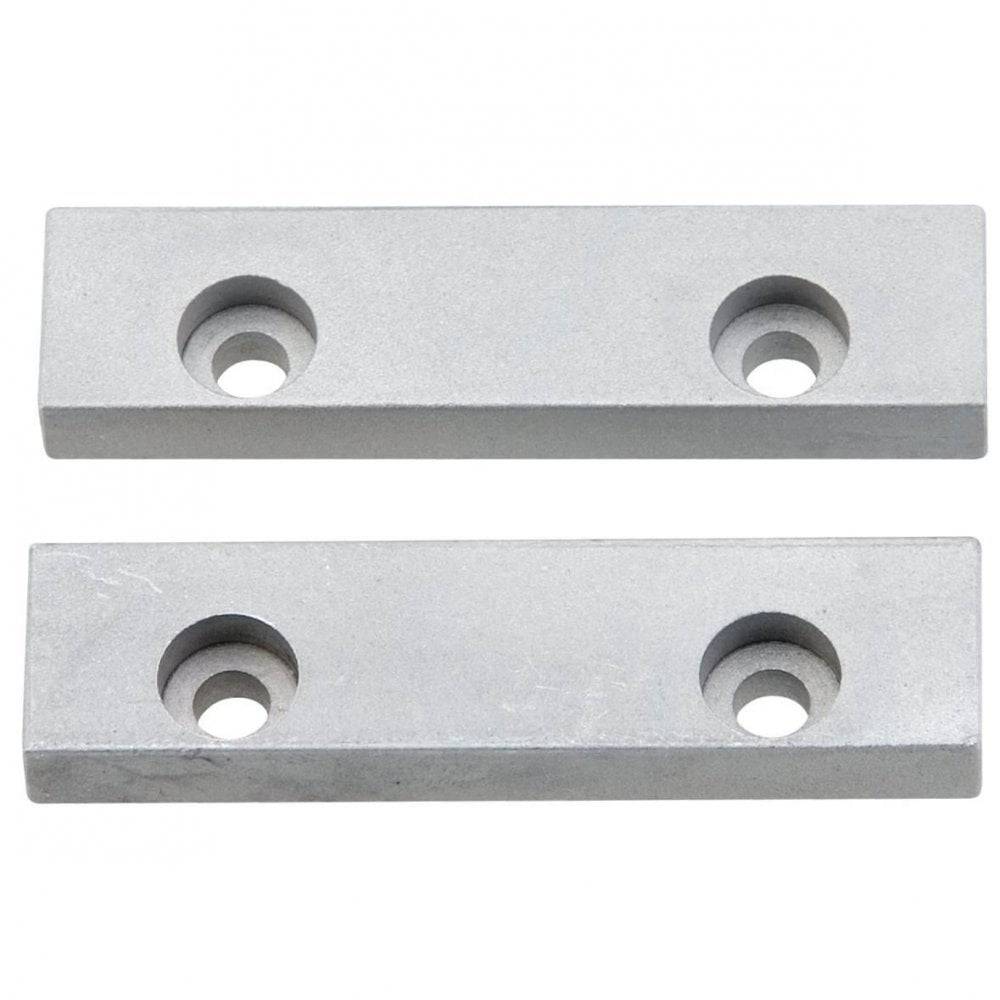 UNIOR spare aluminium jaws for 721/6 and 721Q/6 workshop tools, 2-piece replacement set, lightweight and durable.