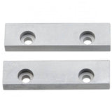 UNIOR spare aluminium jaws for 721/6 and 721Q/6 workshop tools, 2-piece replacement set, lightweight and durable.