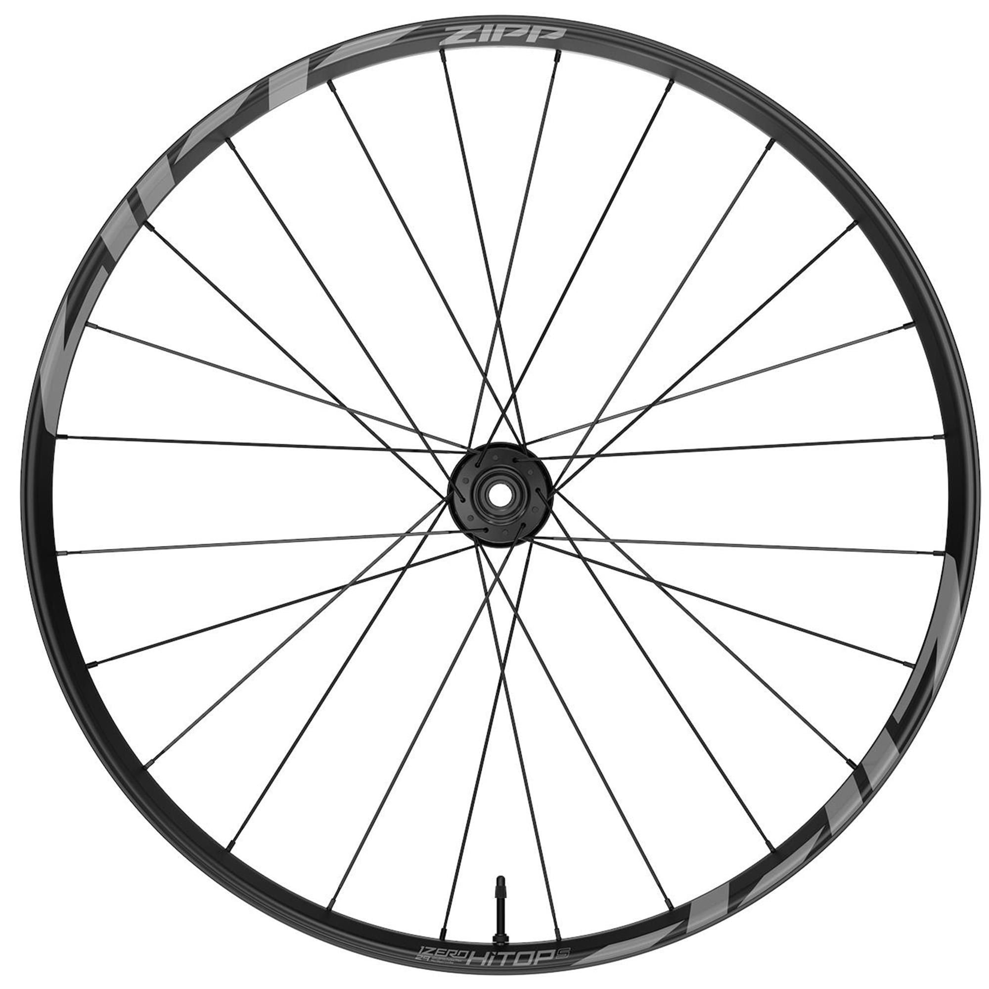 Zipp Wheel - 1Zero Hitop S Tubeless Disc Brake 6-Bolt 29 Front 24Spokes Boost W/Rs Torque Caps Standard Graphic A1 Wheel