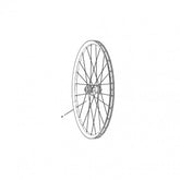 Sram Spare - Spokes Nipples Washers 3-Pack Cx-Ray J-Bend External Black Wheel Spares