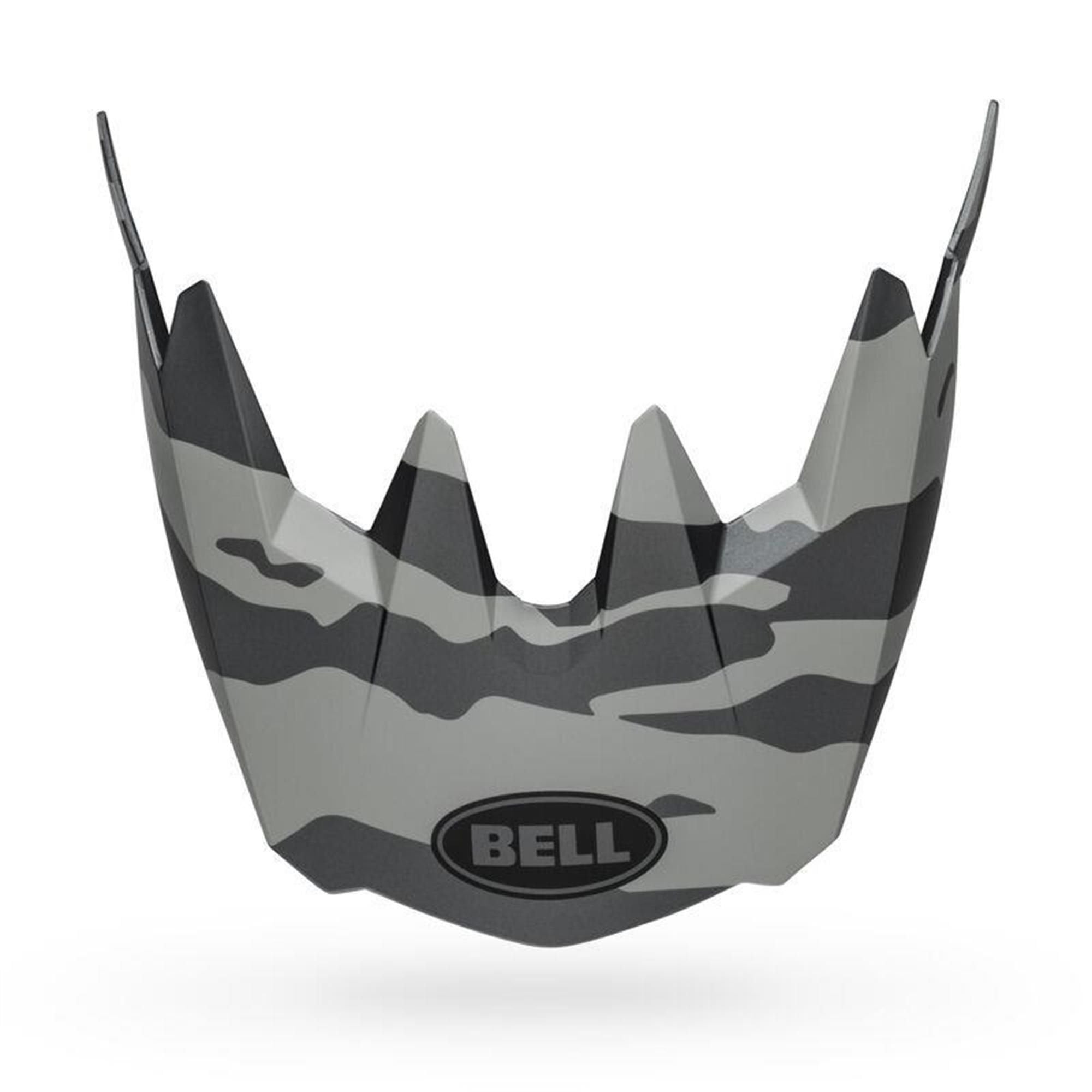 Bell Sanction 2 helmet visor replacement for clear vision, shown on a motorcycle helmet with reflective surface.