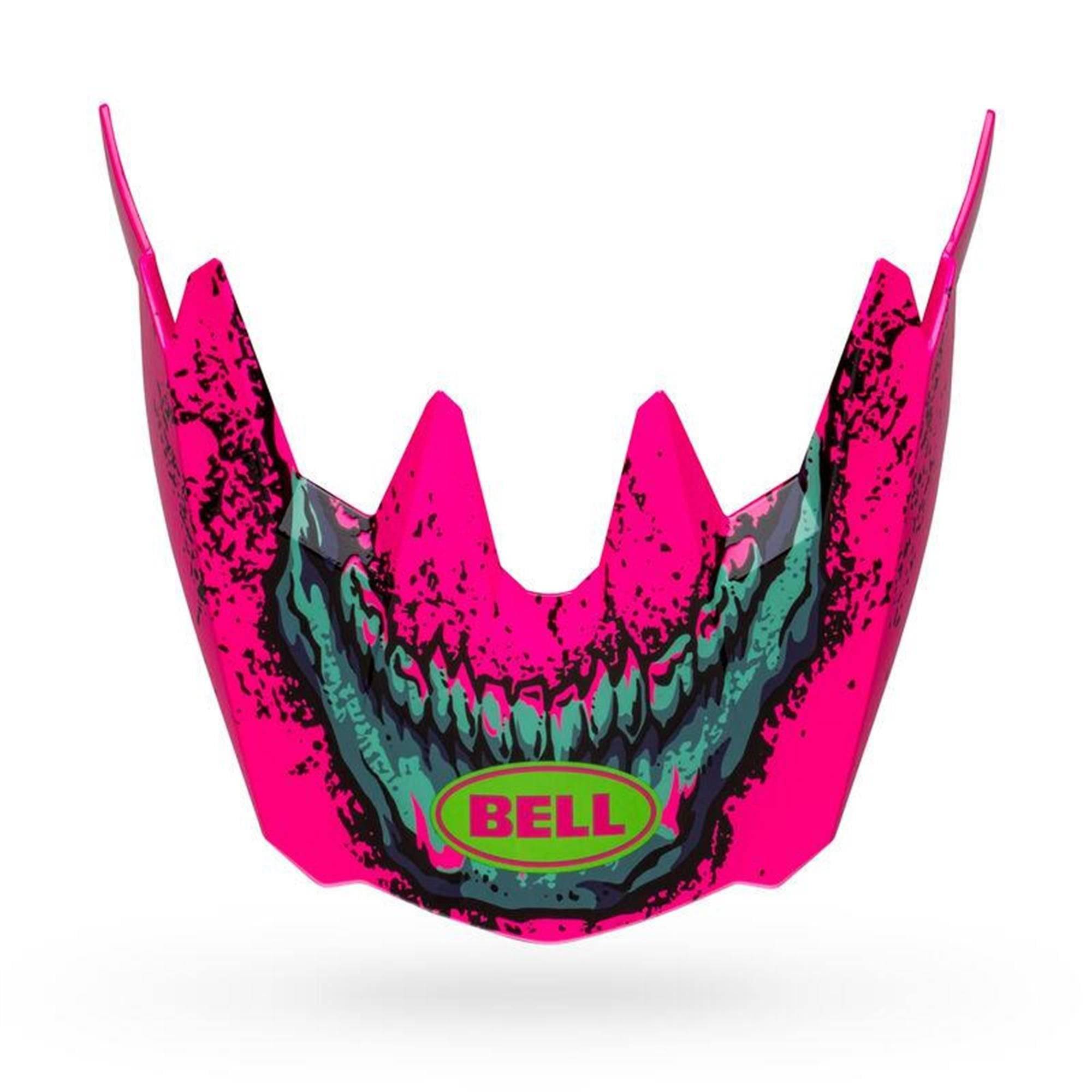 Bell Sanction 2 helmet visor replacement with clear, impact-resistant shield for enhanced visibility and safety.