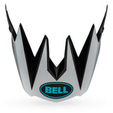 Bell Full-10 helmet visor replacement kit with clear, durable visor for full-face motorcycle helmets, provides clear vision and protection.