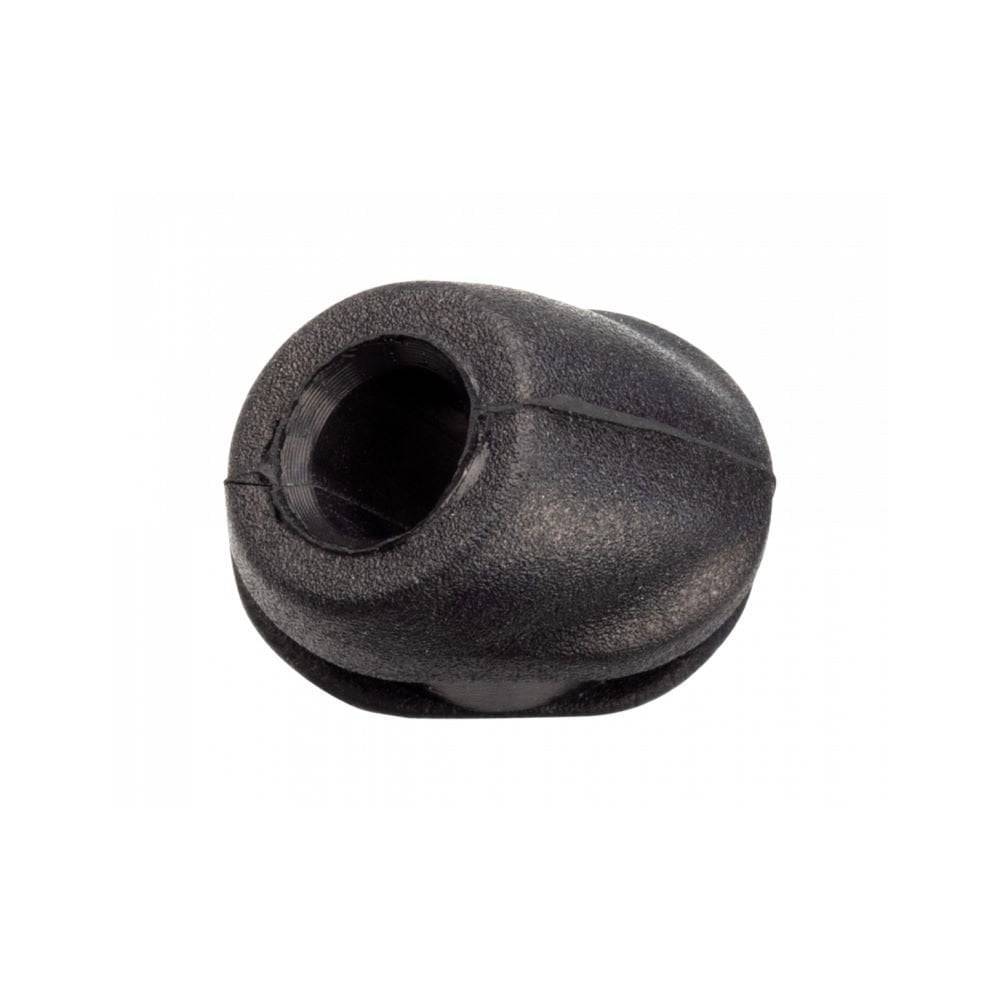 Jagwire black frame plug refill pack with 10 pieces for 4mm derailleur housing, bicycle component parts.