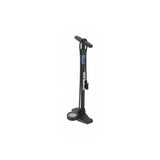 Topeak JoeBlow Roadie EX blue floor pump with SmartHead® valve for road bikes, shown with digital pressure gauge and sturdy base.