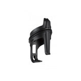 Topeak Tri Cage 2 black bike water bottle cage attached to saddle carrier, lightweight cycling accessories for hydration.