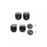 Kids Ride Shotgun 2.0 black seat flange assembly for secure mounting, replacement accessories for kids' ride-on vehicle.