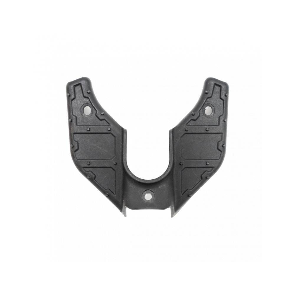 Kids Ride Shotgun Dirt Hero foot platform in black, designed for 12" and 14" kids' ride-on builds, sturdy and easy to install.
