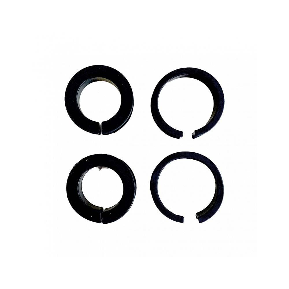 Kids Ride Shotgun 2.0 handlebar rubber insert pack in black, replacement spare accessories for kids' bike safety and comfort.