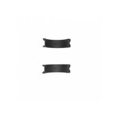 Pair of black Kids Ride Shotgun Kids Ride Shotgun Ride Shotgun handlebar rubber inserts for 31.8mm bike handlebars.