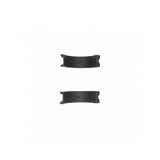 Black Kids Ride Shotgun Pro 35mm rubber handlebar inserts pair for kids' ride-on vehicle accessories.