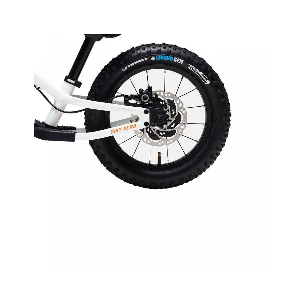Kids Ride Shotgun rear brake kit for kids' bikes with HC1 lever, 140mm rotor, black color, child-safe guard, accessories