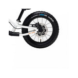 Kids Ride Shotgun rear brake kit for kids' bikes with HC1 lever, 140mm rotor, black color, child-safe guard, accessories