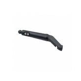 Kids Ride Shotgun Pro left leg replacement spare in black for kids ride shotgun accessories, showing the black seat component.