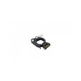 Kids Ride Shotgun Pro rear clamp assembly in black, replacement spare accessory for kids' ride shotgun seat.