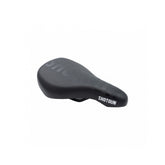 Kids Ride Shotgun Pro replacement saddle in black, genuine spare accessory for kids' ride shotgun bike seats.