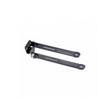 Black Kids Ride Shotgun M6 Swing Arm with Flange Assembly replacement kit for kids' ride-on toy accessories.