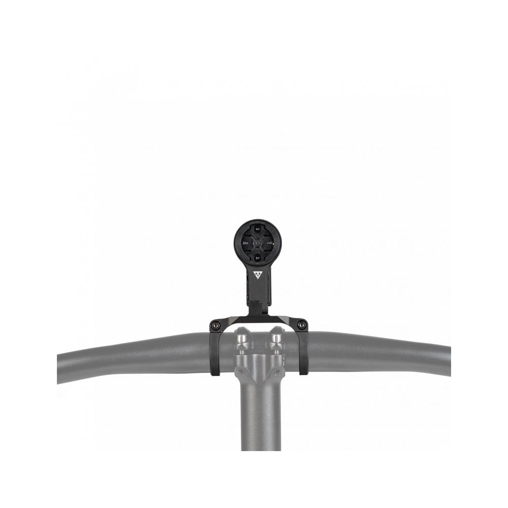 Topeak UTF Multi-Mount Pro handlebar mount for GPS and cycle computers, black accessory for bike handlebars.