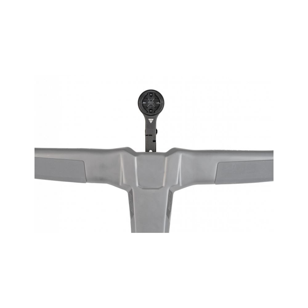 Topeak UTF Multi-Mount Pro for integrated bike bars, adjustable black mount for GPS devices and lights.
