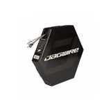 Jagwire Elite Ultra-Slick Shimano shift cable pack with 25 silver 2300mm cables for bicycle gear shifting components.