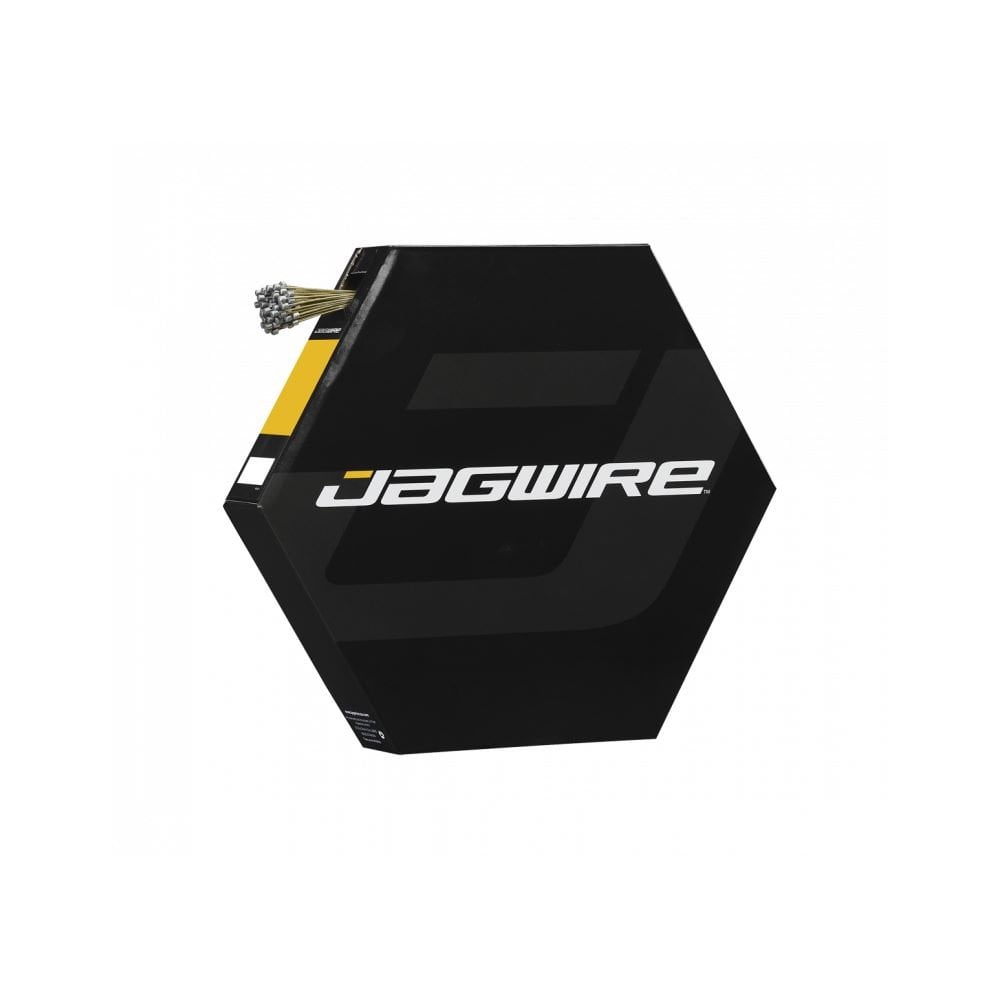 Jagwire Pro Dropper Inner Cable in polished stainless steel, 2000mm length, silver color, set of 50 components for bike dropper posts.