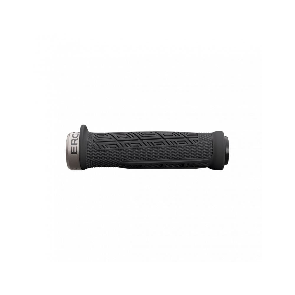 Black Ergon GDH Team Edition grips for gravity and downhill biking, featuring ergonomic design and textured surface for control.