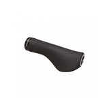 Ergon GS1 Evo ergonomic MTB, touring, and E-bike handlebar grips with textured rubber surface and ergonomic design.