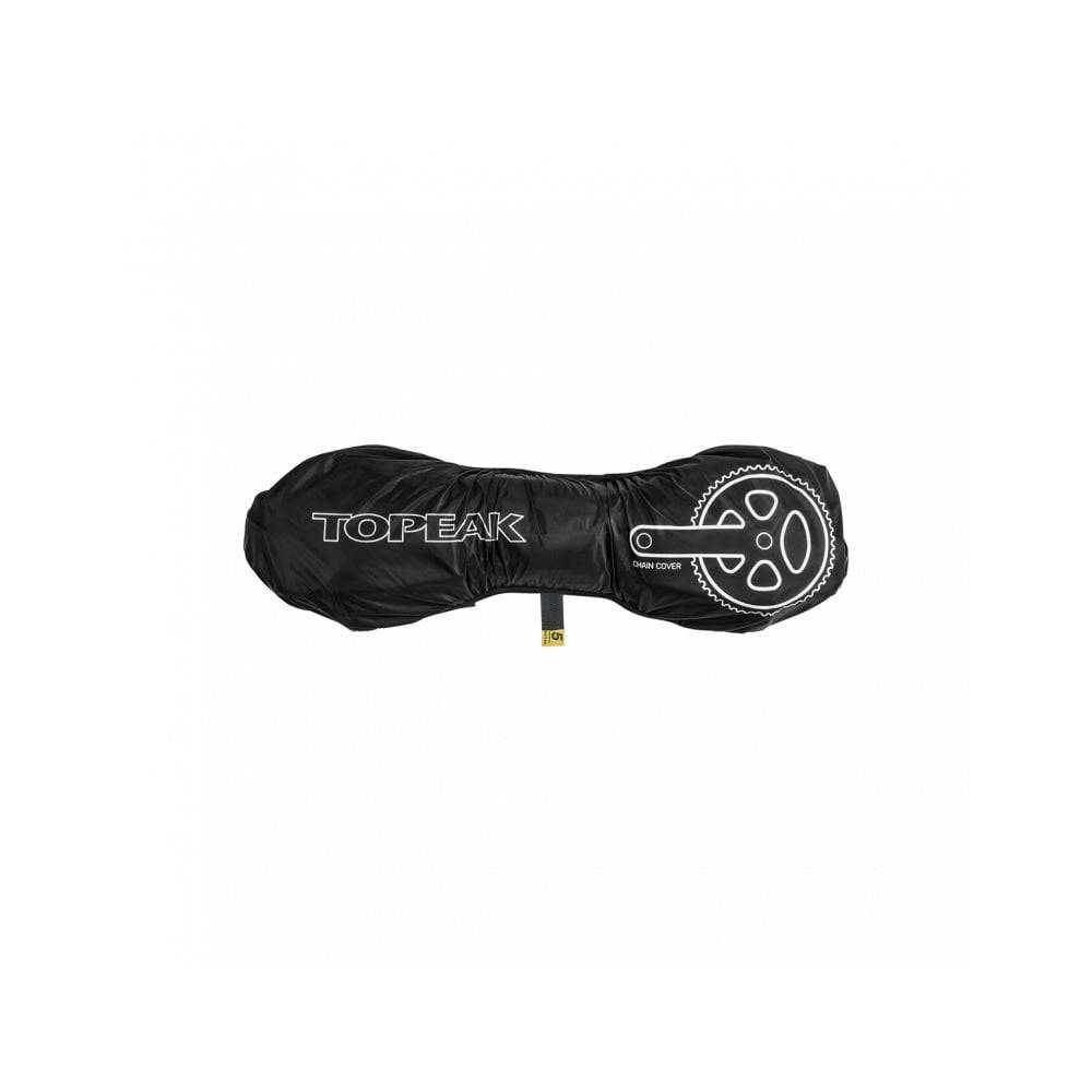 Topeak drivetrain cover in black for Pakgo X TPG-X and TPG-X2 models, providing protection and accessories for bike drivetrain.