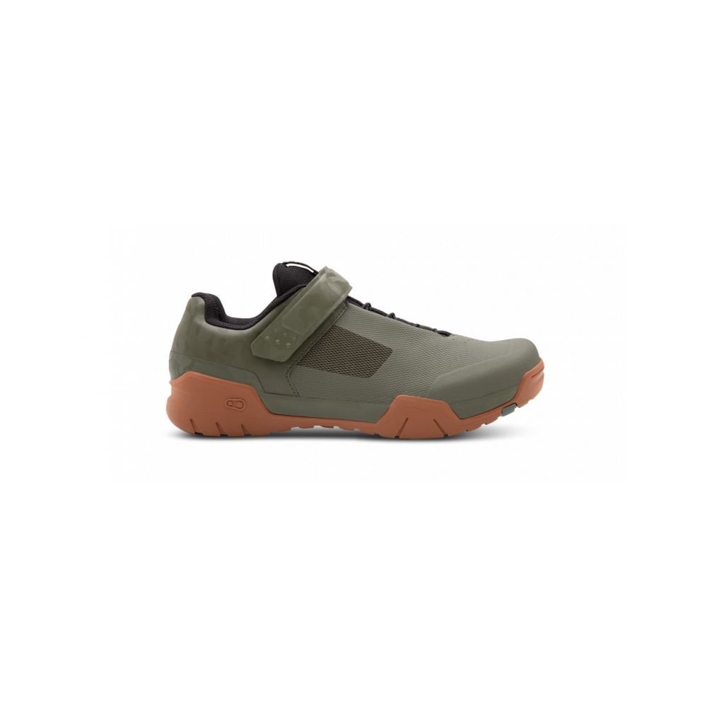 Crank Brothers Mallet Boa MTB cycling shoes with BOA Fit System, durable mountain biking footwear, black and gray design.