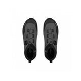 Fizik Terra Ergolace GTX waterproof flat MTB shoes with Vibram outsole, featuring rugged design and breathable material.