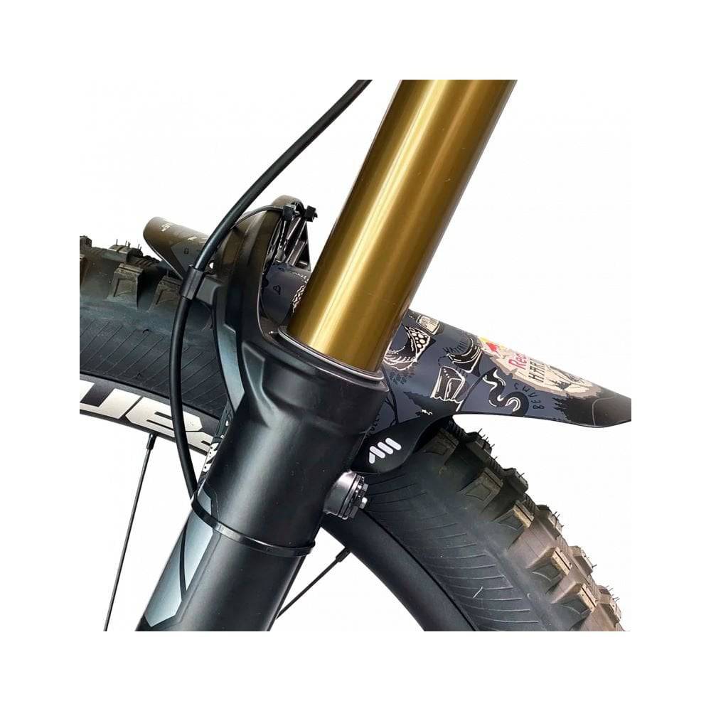 All Mountain Style Mountain Guards - AMS Mudguard Red Bull Hardline