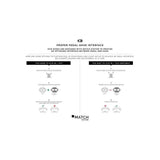 Crankbrothers black cleat spacers, 2.1mm, for pedal fit adjustment, replacement component for bike pedals.