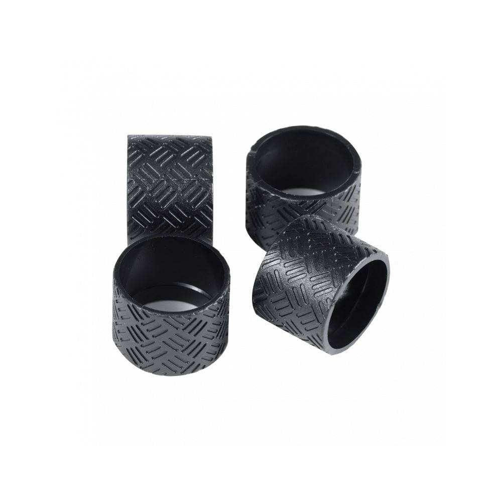 Crankbrothers Eggbeater traction pads in black, 1mm thickness, providing pedal grip and protection for bicycle components.