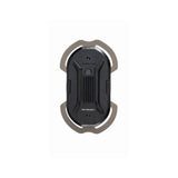 Topeak Omni Ridecase II bike phone mount with stem multi-mount in black, securely holds smartphone on bicycle handlebars.