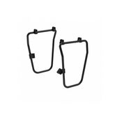 Topeak TetraRack side frame set in black, durable bike pannier bag support for rear racks on bicycles.