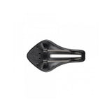 Fizik Transiro Aeris R3 long-distance triathlon saddle with split-nose design in black, designed for comfort and aerodynamics.