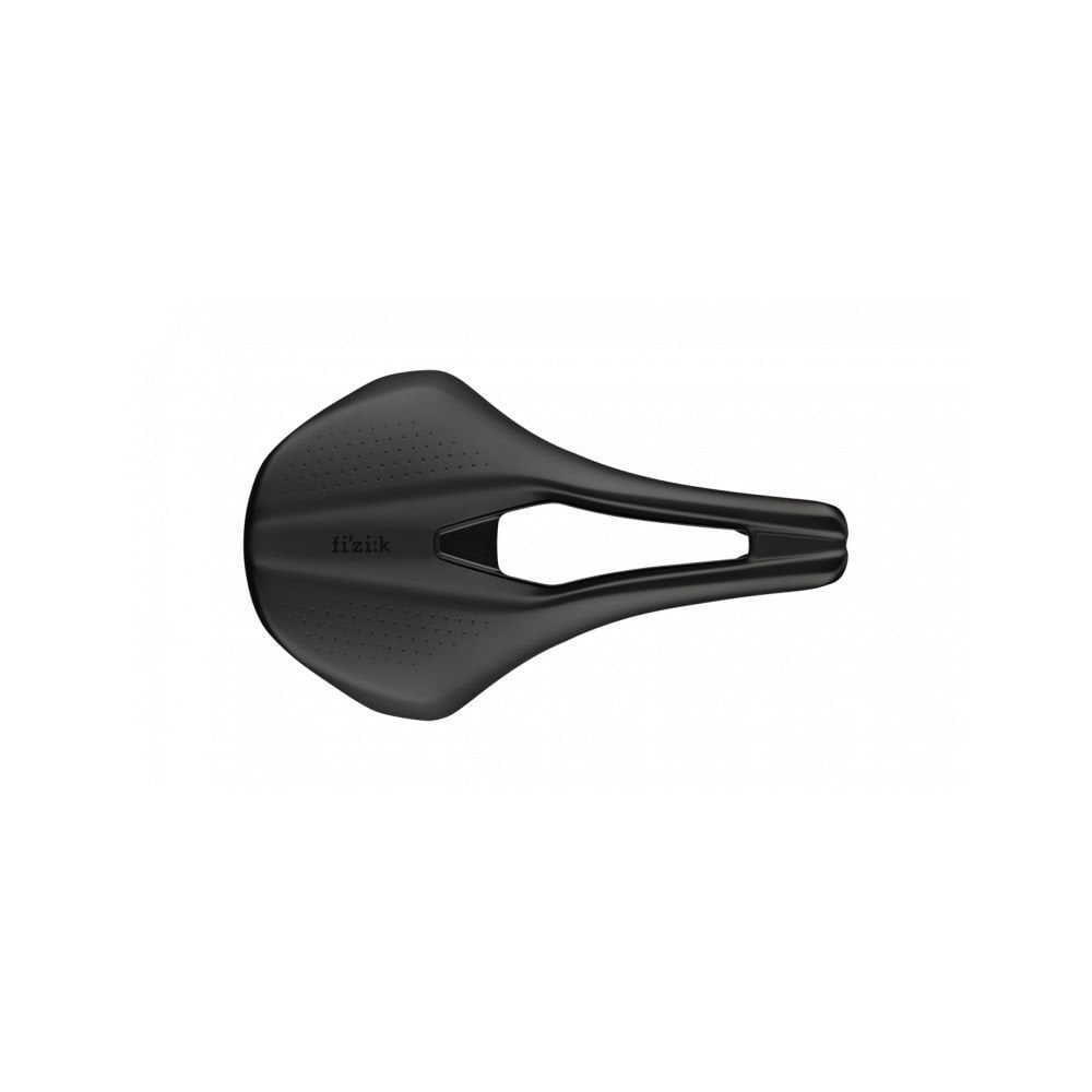 Fizik Tempo Argo R1 endurance road bike saddle with Wingflex design, ergonomic shape for comfort and performance.