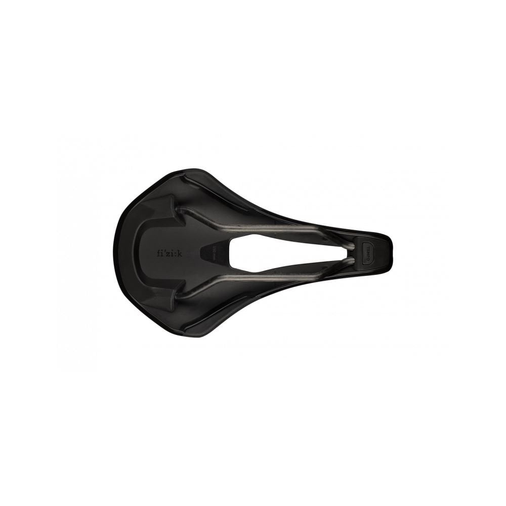 Fizik Tempo Argo R1 endurance road bike saddle with Wingflex design, lightweight components for comfortable cycling.