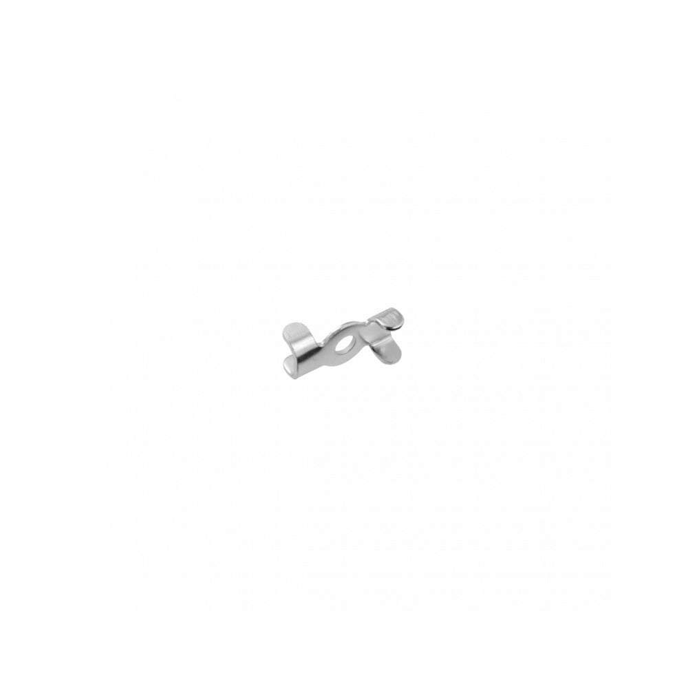 Brooks heavy-duty saddle front spring clip, replacement part for B33, B135, and B190 saddles, showing the metal component.