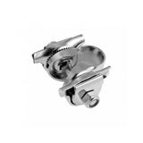 Brooks single rail clamp for 22.2mm bike saddle rails, replacement component for secure saddle attachment.