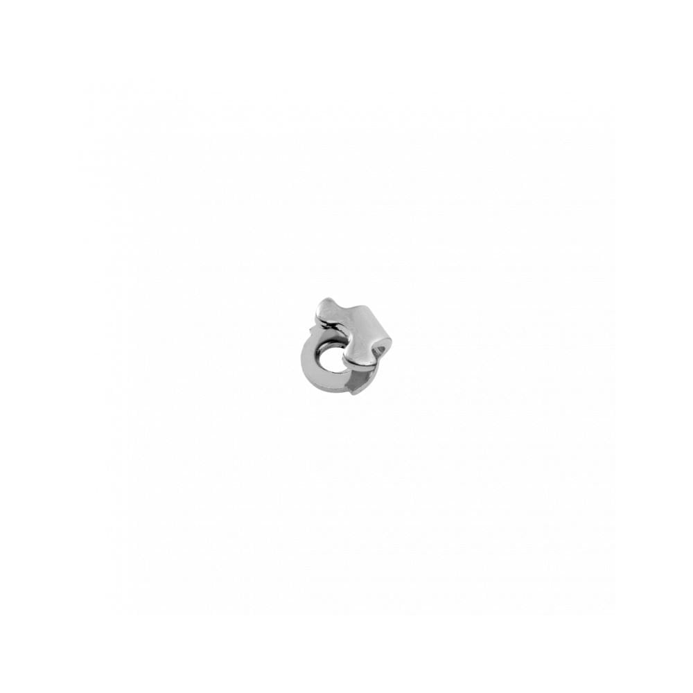 Brooks Chrome Tension Shackle replacement component for steel saddles, used in bicycle components and repairs.